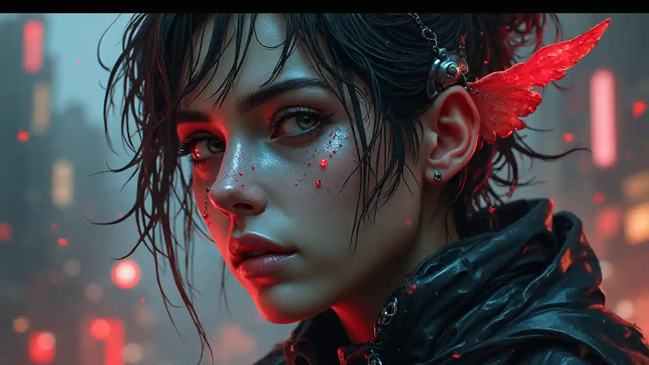 Cyberpunk Digital Illustration