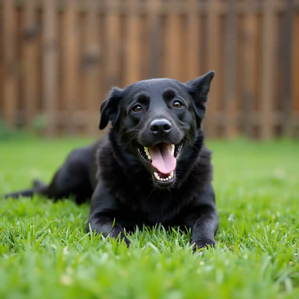 Black Dog Garden Joy