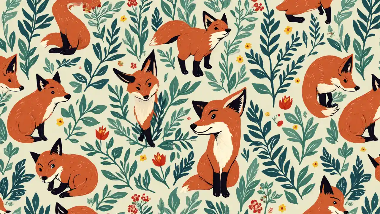 Mfano wa Majani ya Mbweha