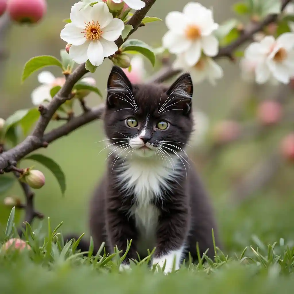 Kitten ya Apple