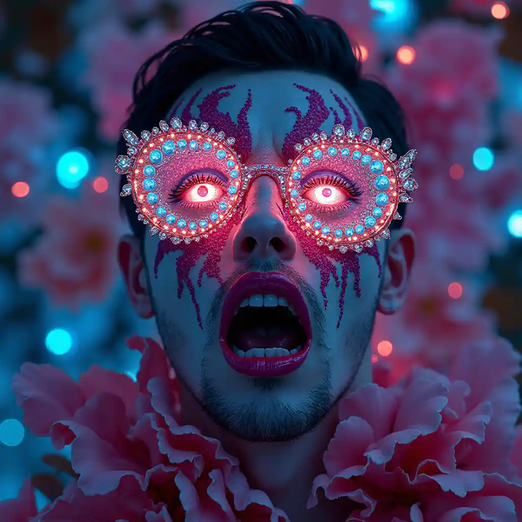 Çılgın Garip Gözlükler RGB Rüya