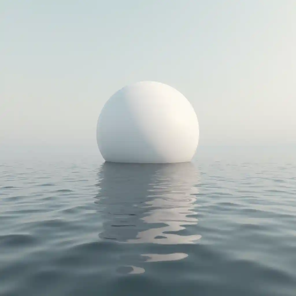 Kuzunguka kwa Sphere Nyeupe