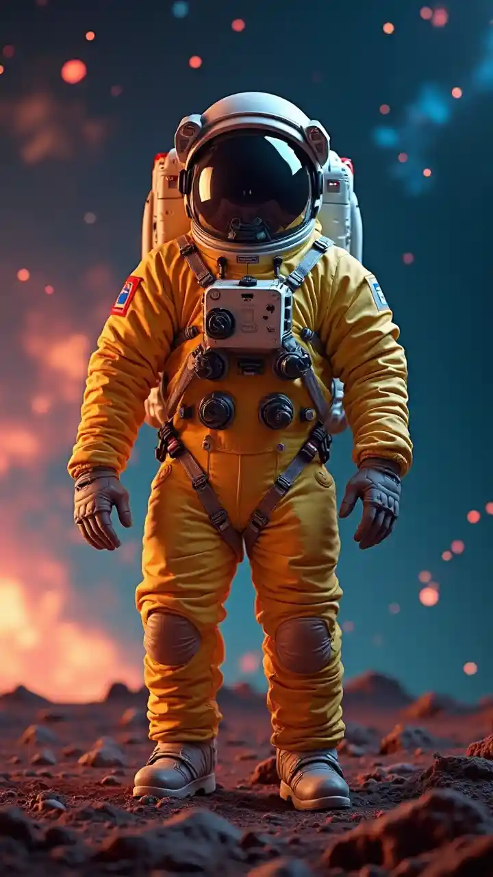 Astronaut Space Suit Nebula