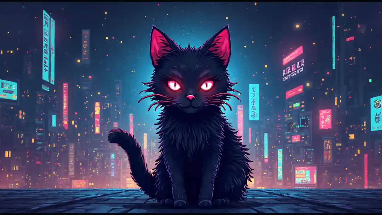 Pixel Art Cyberpunk Paka