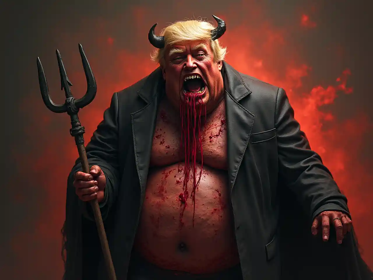 Trump Ibilisi Halloween Picha