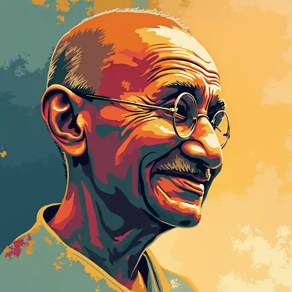 Sanaa ya Picha ya Gandhi