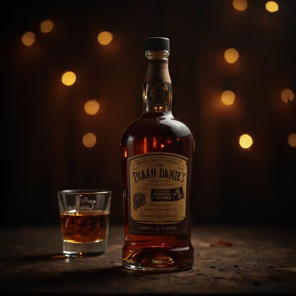 Whisky chupa Nyeusi Picha