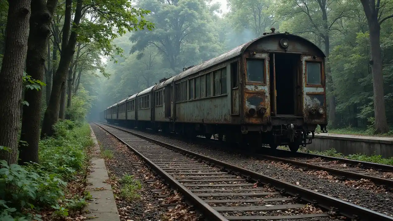 Hayalet Demiryolu harabeleri