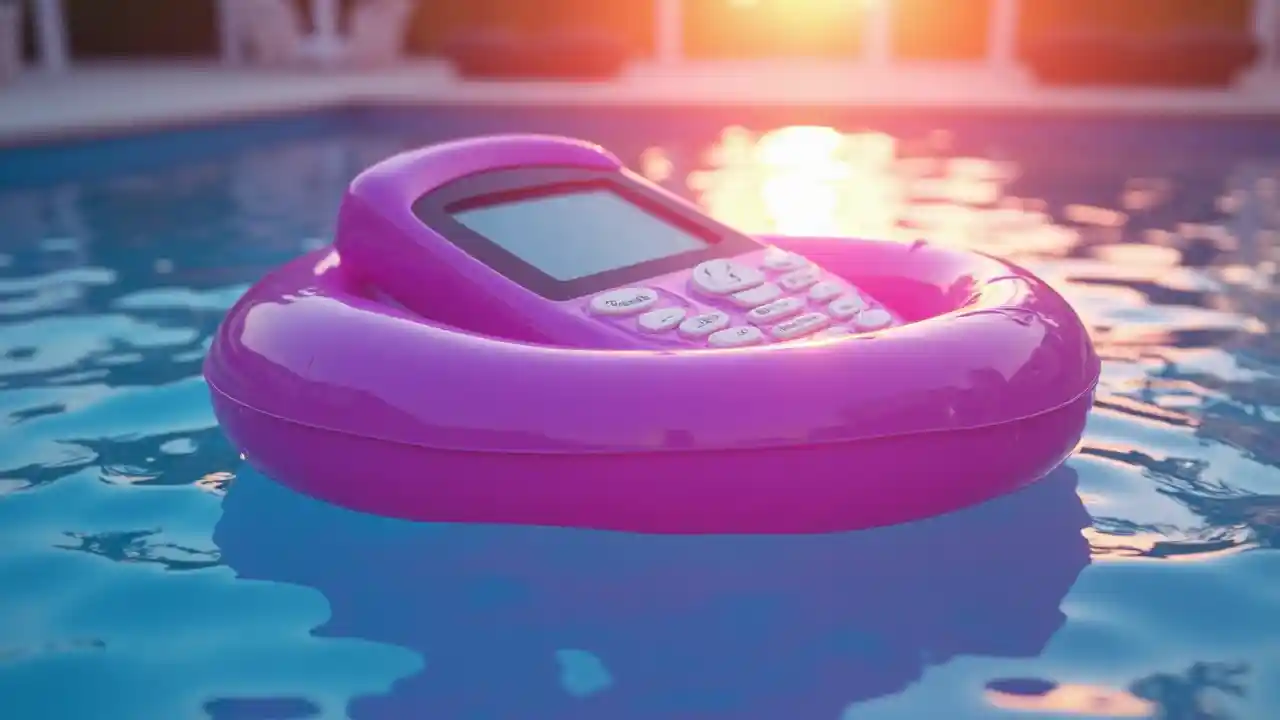 Hyperrealistic Pager Float