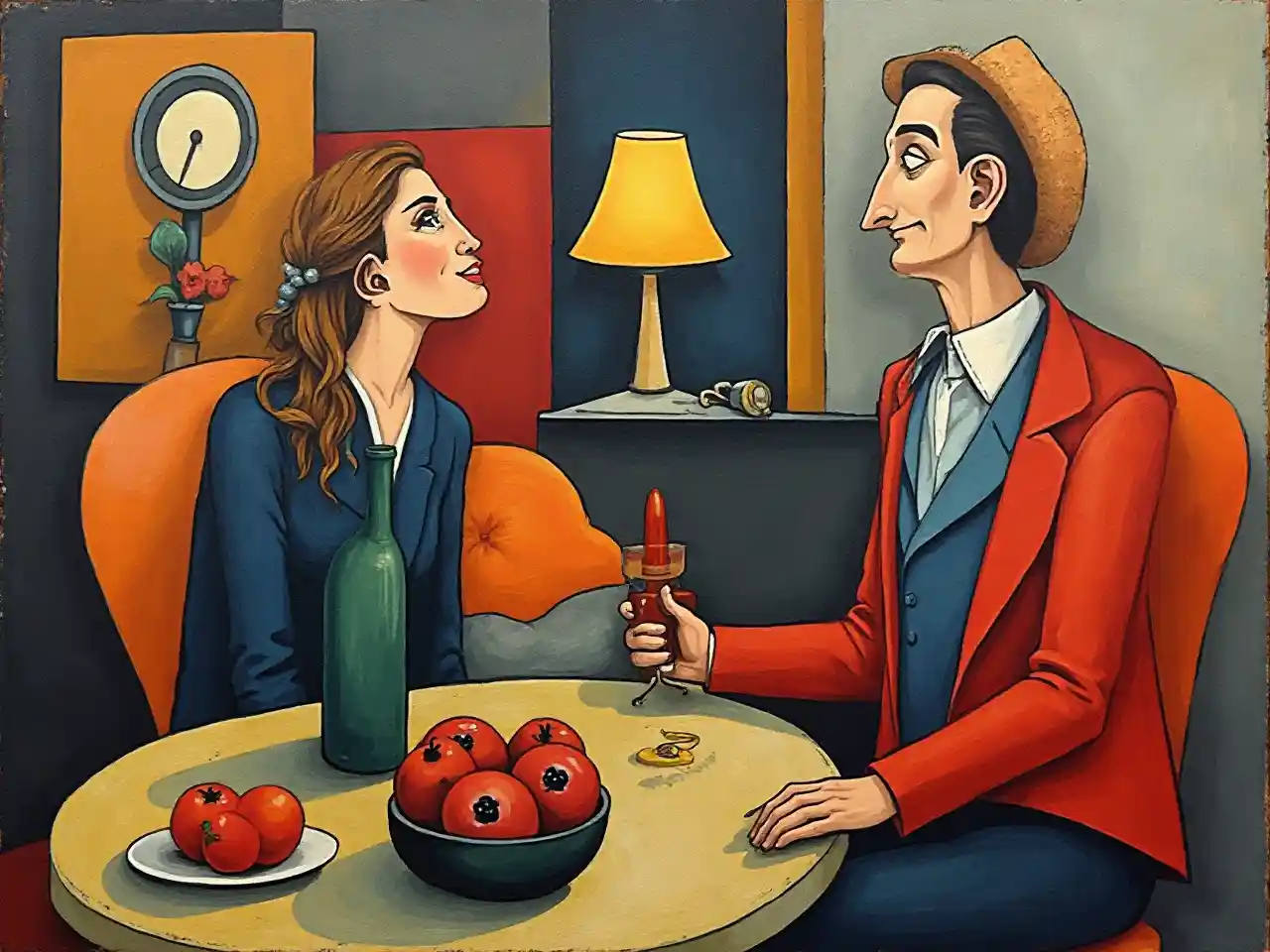 Kubistischer Kunststil