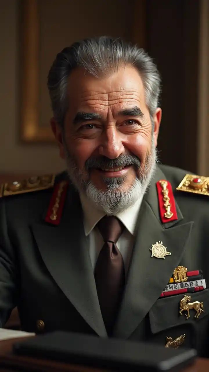 Saddam Hussein Portrait