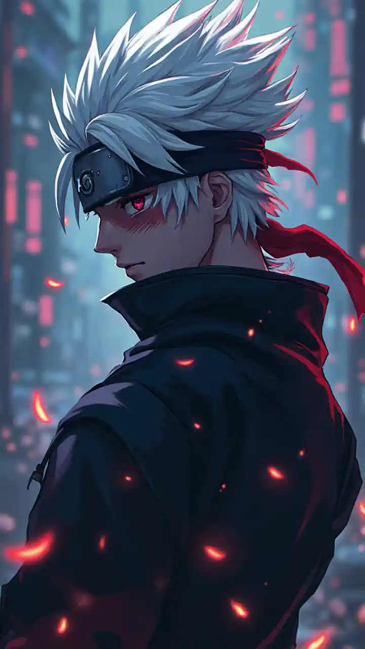 Kakashi Siberpunk Sanatı