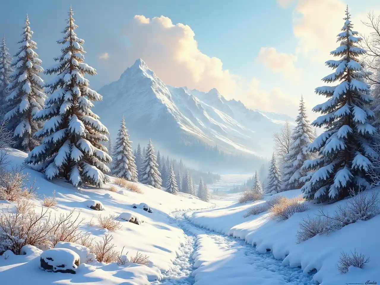 Долина Зимней Страны Чудес