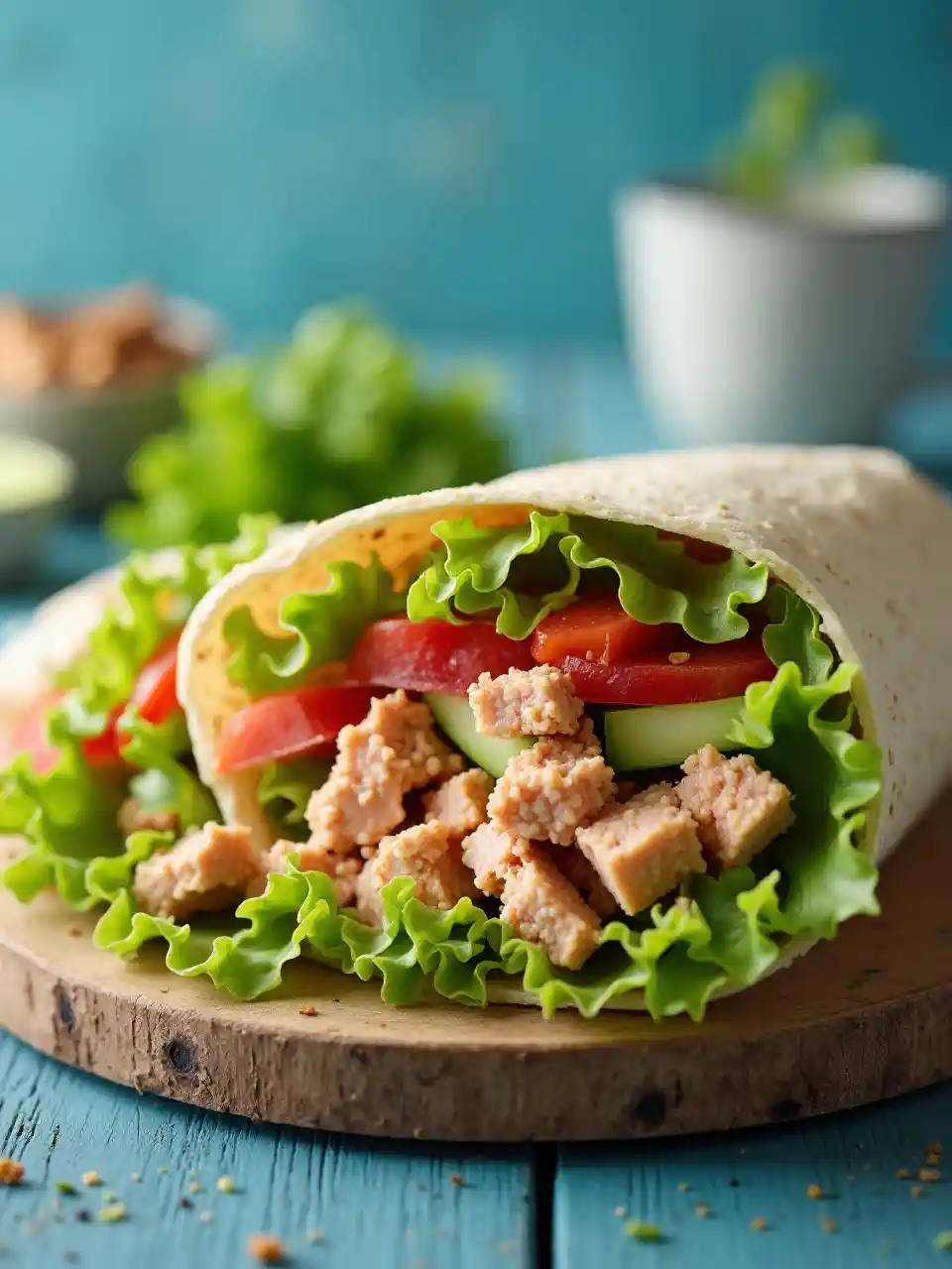 Meza ya Kufunika Sandwichi za Tuna