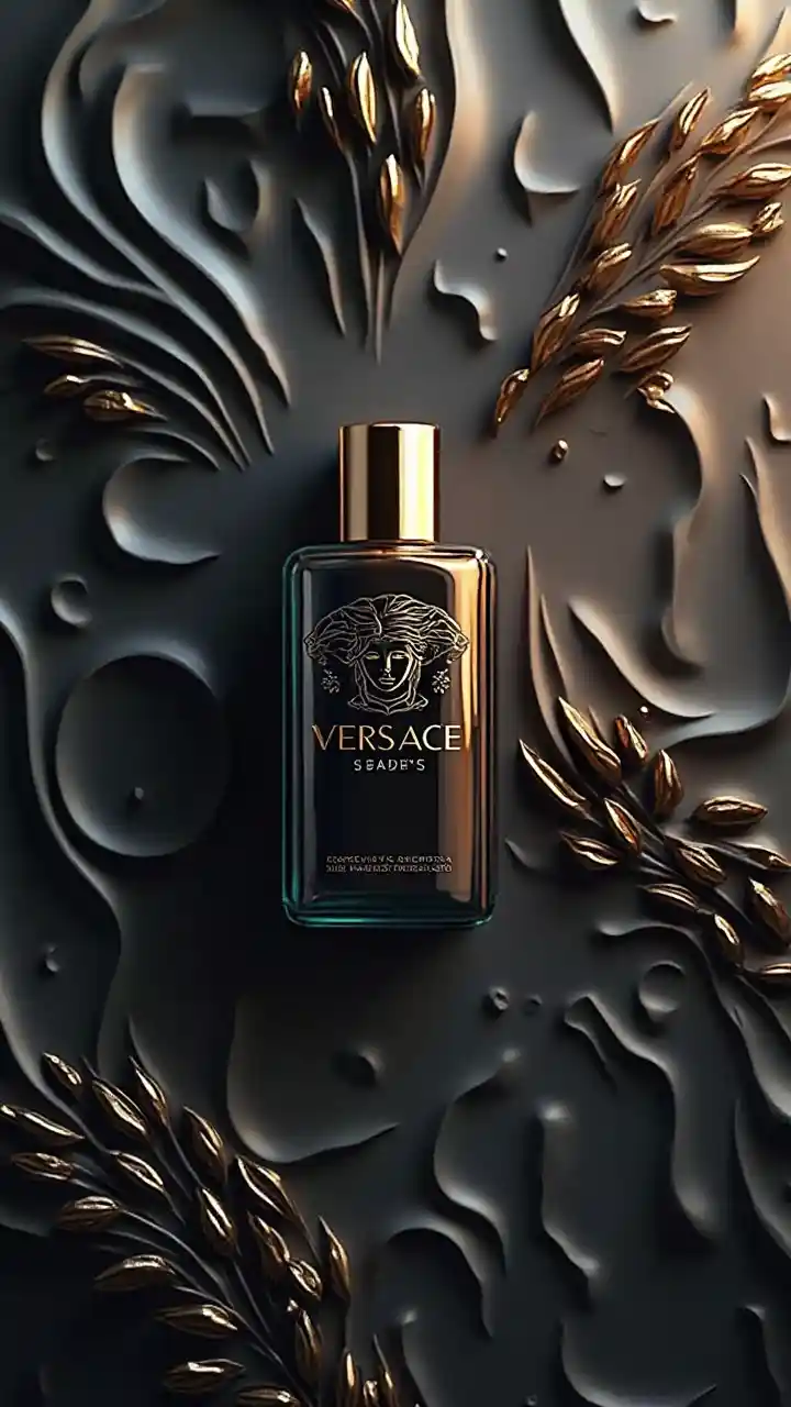 Versace Mies Kosmetiikka Tausta