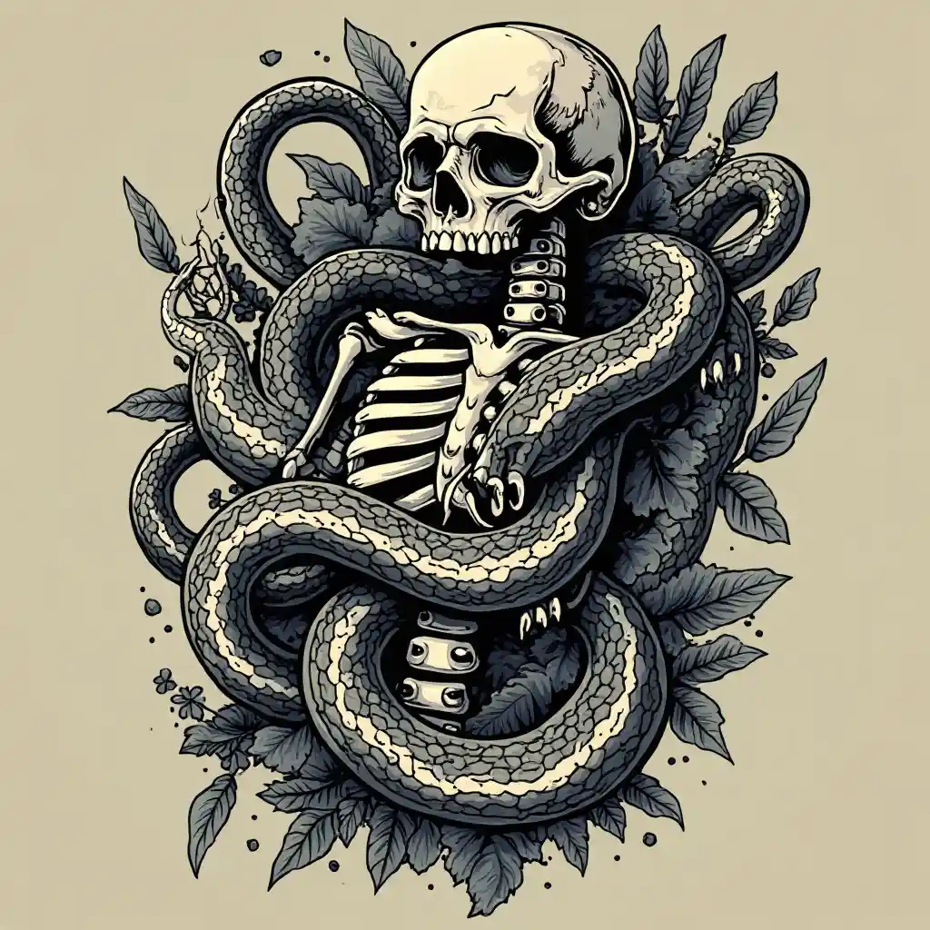 Il tatuaggio del serpente Gorgone