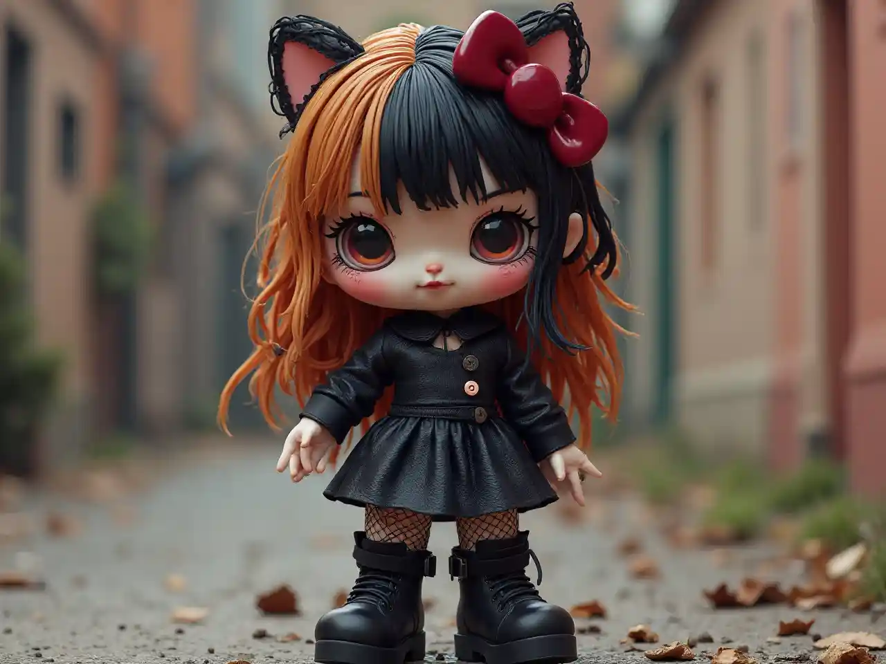 Emo Hello Kitty 3D