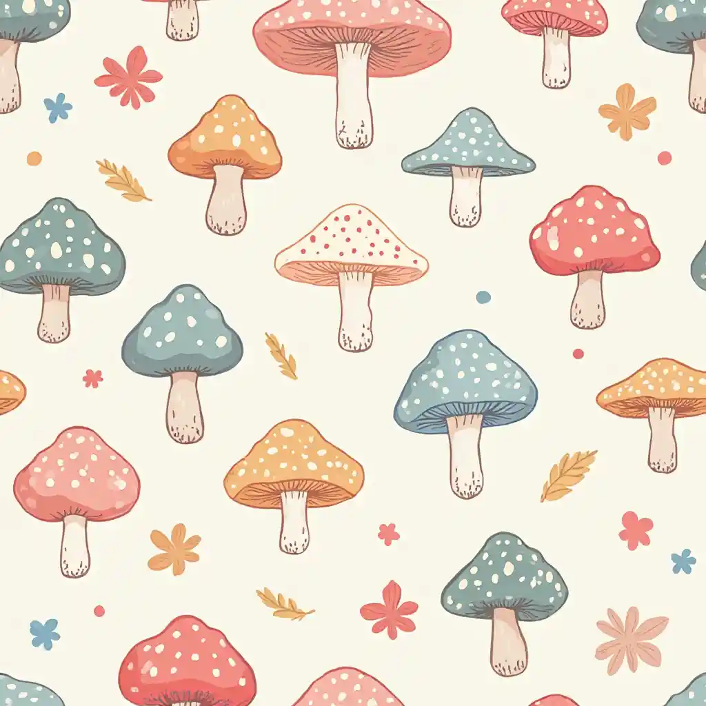 ਮਸ਼ਰੂਮ ਪੈਟਰਨ ਡਿਜ਼ਾਈਨ