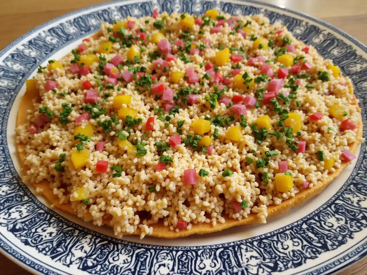 Amarrage des fleurs de pétales