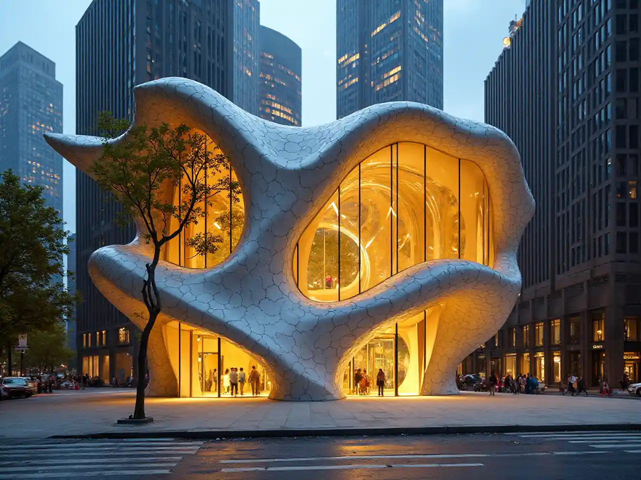 Architekturdesign des neuen Universums