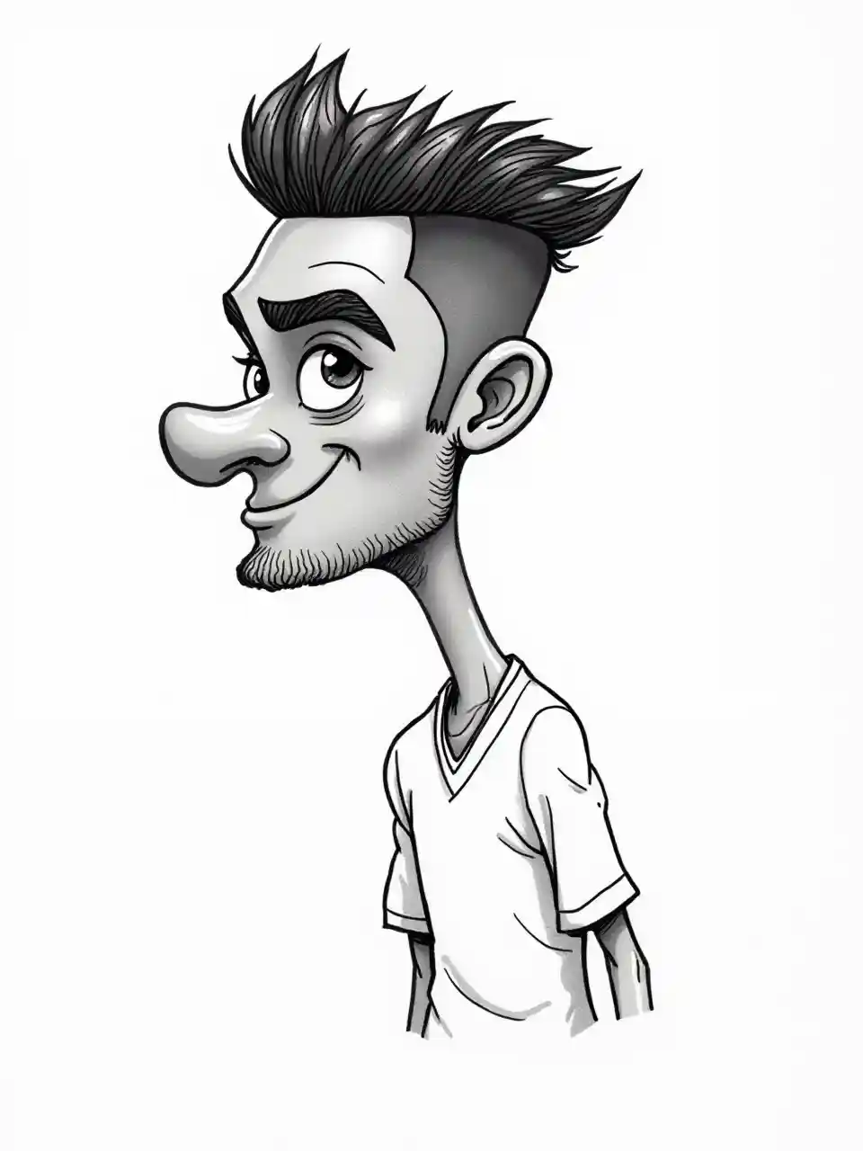 Mchezaji wa Soka kuchora