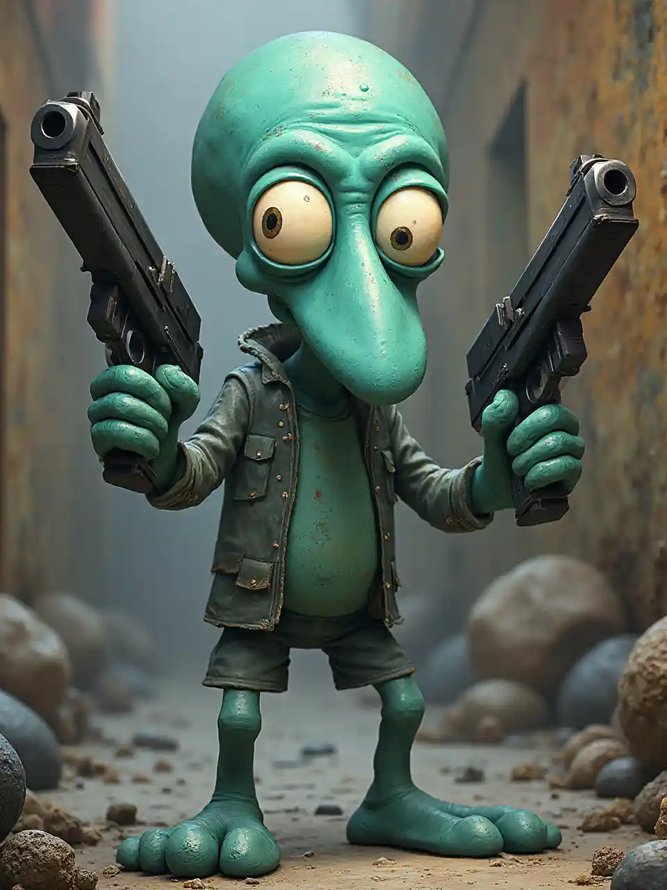 Squidward Bunduki Image