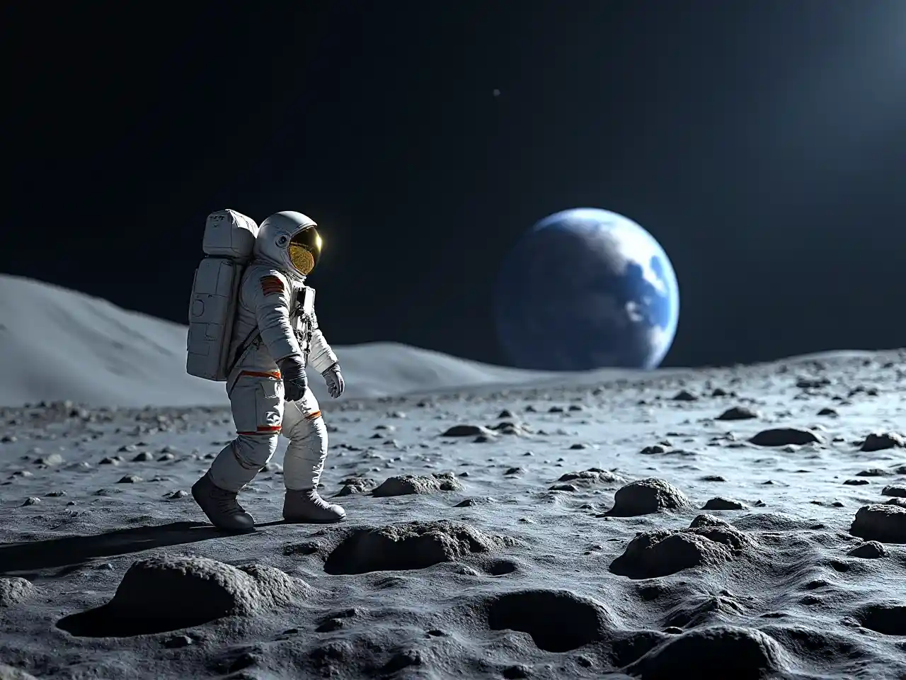 Kutembea Kwenye Mwezi Pamoja na Dunia