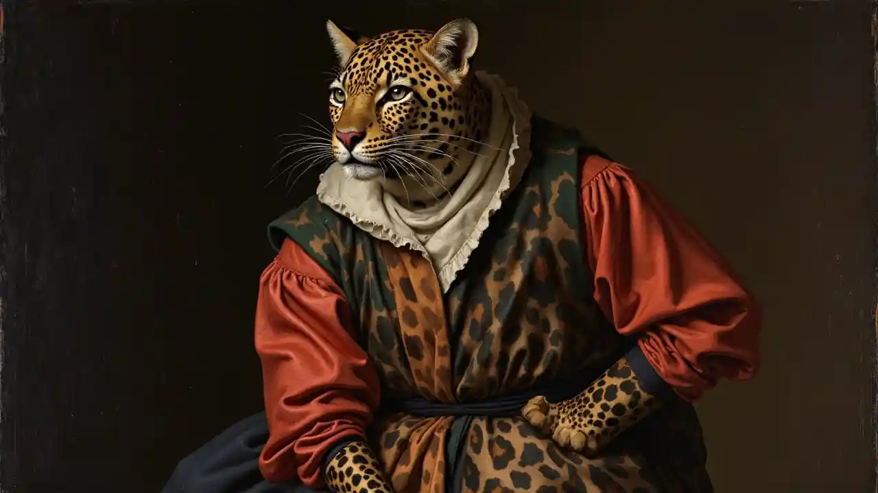 Rembrandt Renaissance Leopard Picha