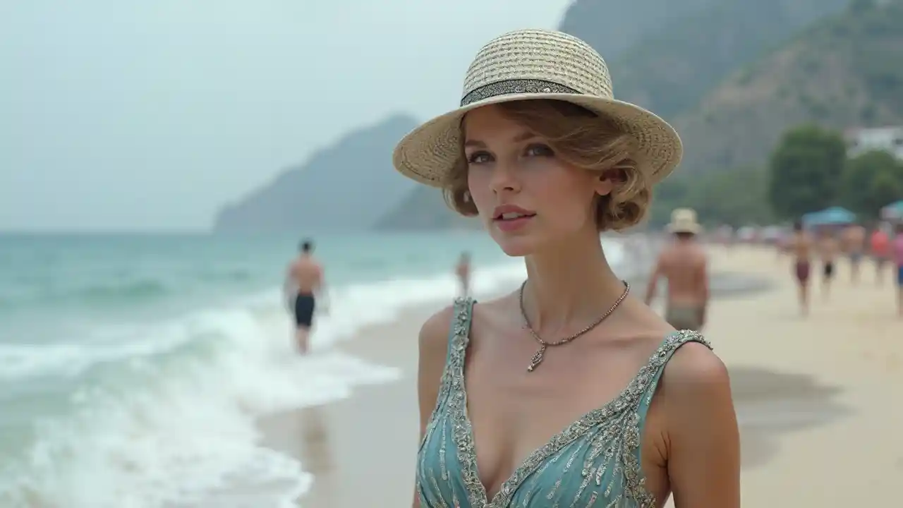 Taylor Swift Flapper Beach