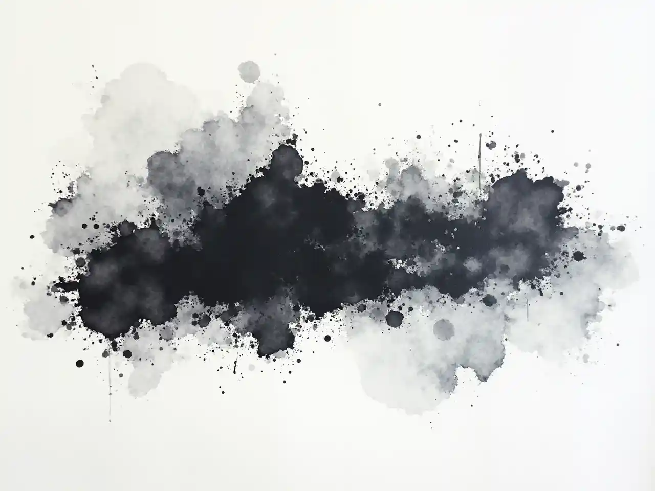 Mchoro wa Kijometri wa Kitambaa Nyeupe