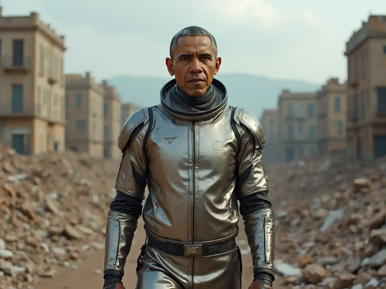 Obama Space Suit