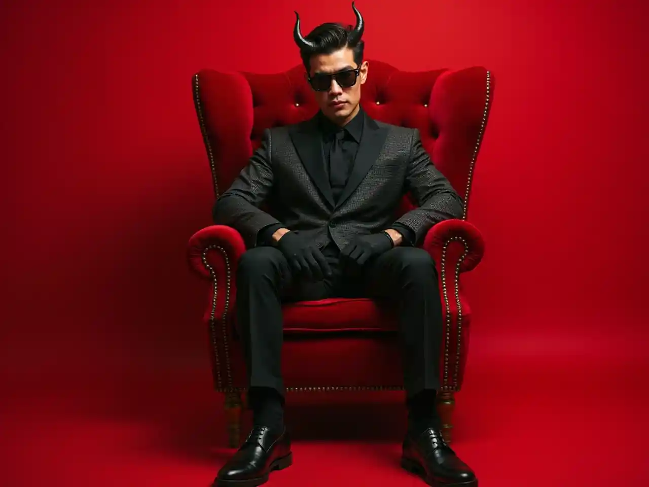 Porträt des Roten Teufels