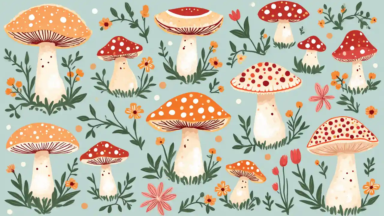 Sura ya uyoga wa kupendeza