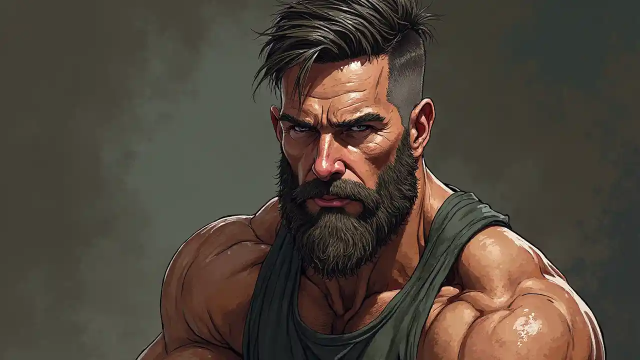 صورة لحية مفصلة