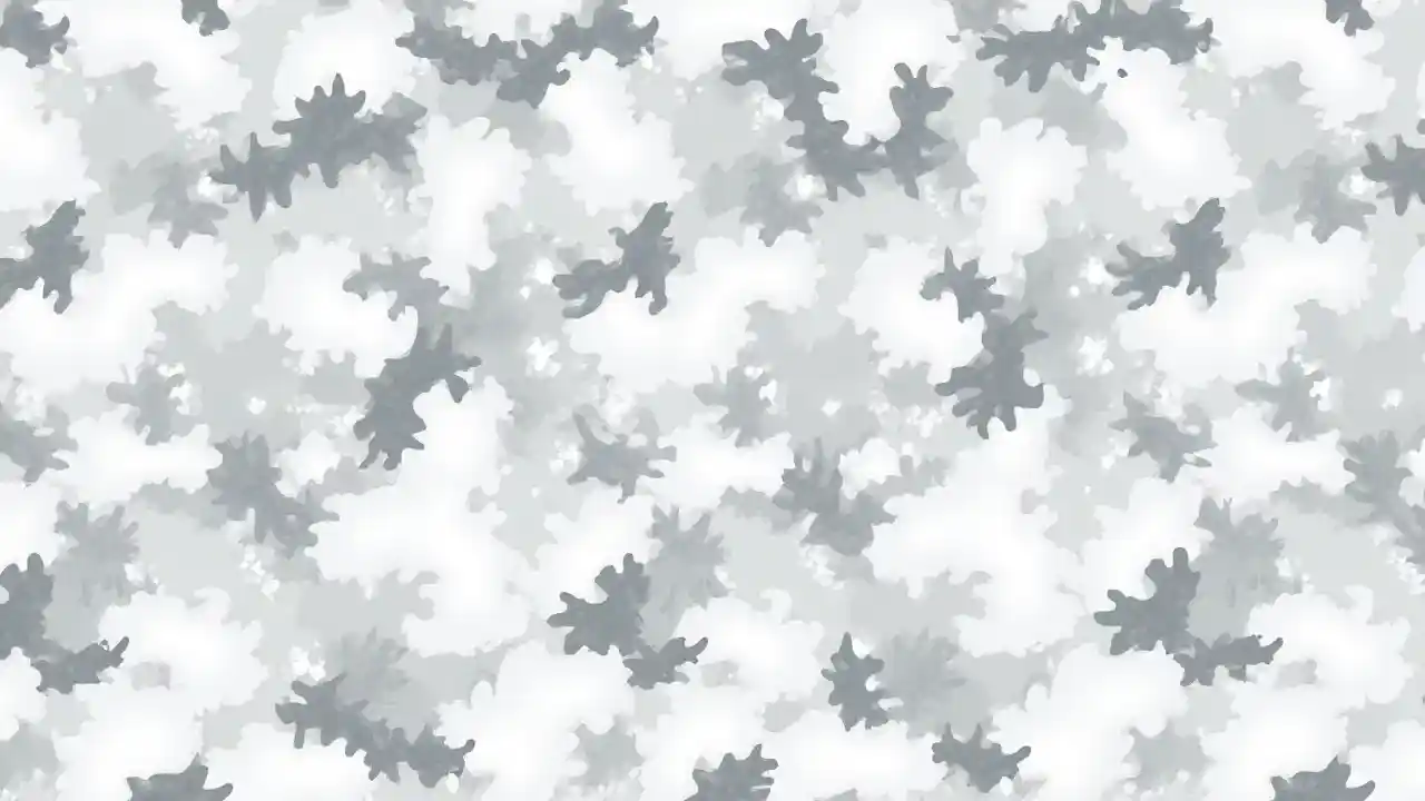 Winter Camouflage Vector Design