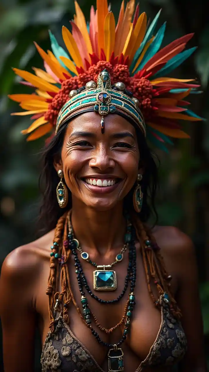 Picha ya Rangi Nyekundu ya Papua New Guinea