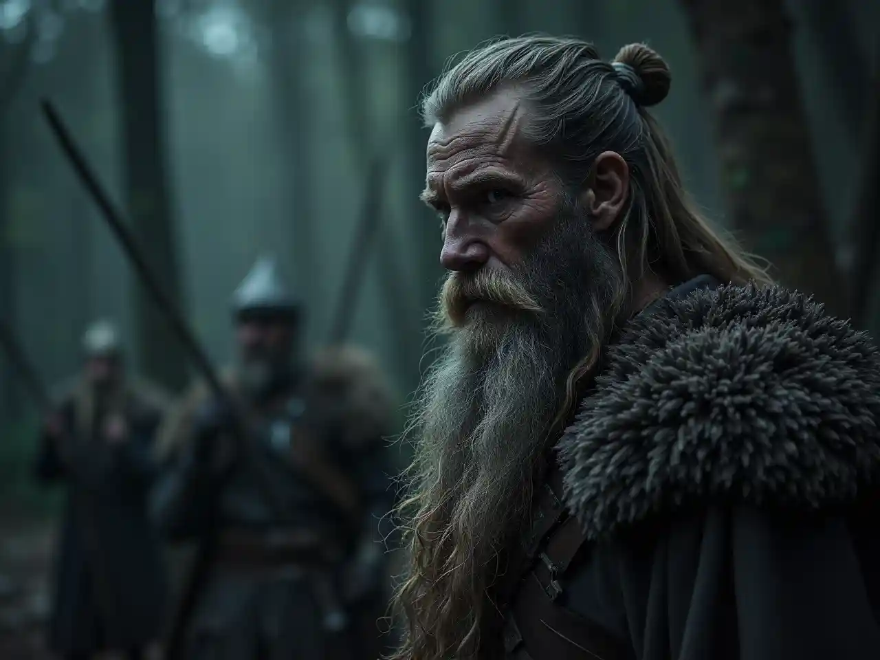 Dark Epic Viking Warrior