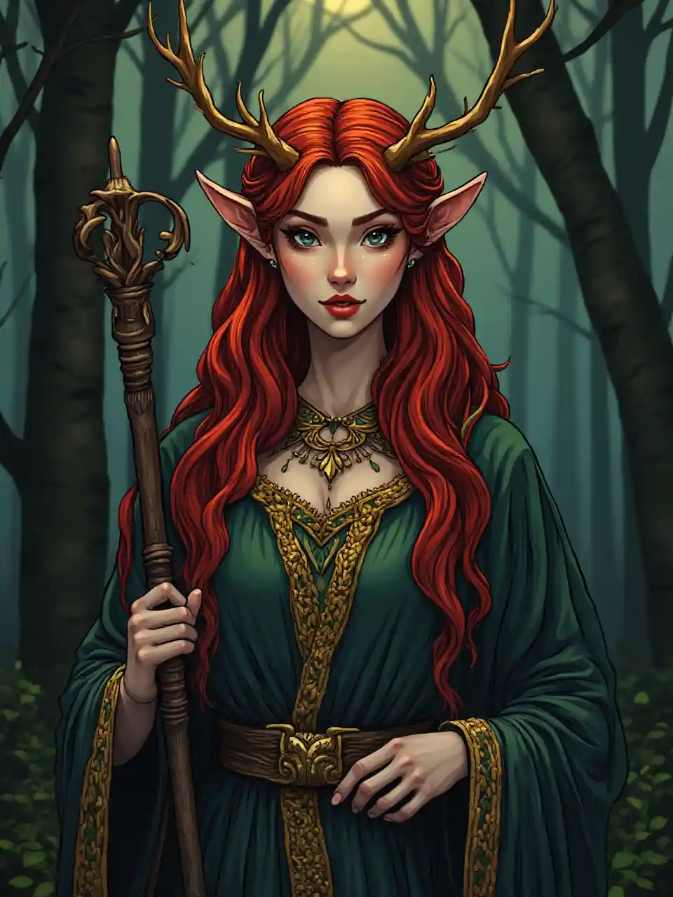 Celtic Forest Goddess