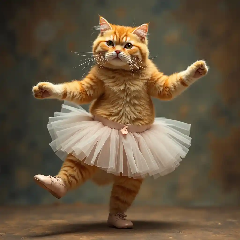 Paka Anayecheza Dansi ya Ballet