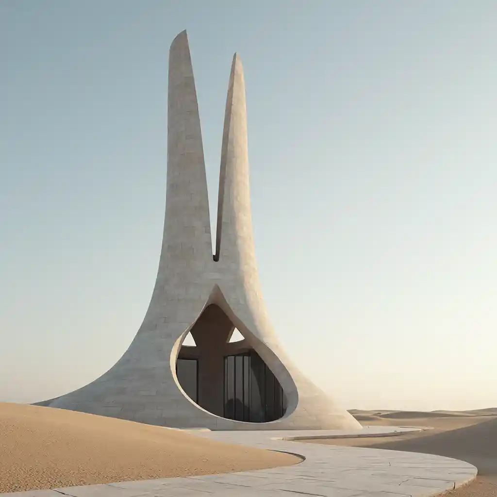 Mnara wa Taa wa Jangwa la Zaha Hadid