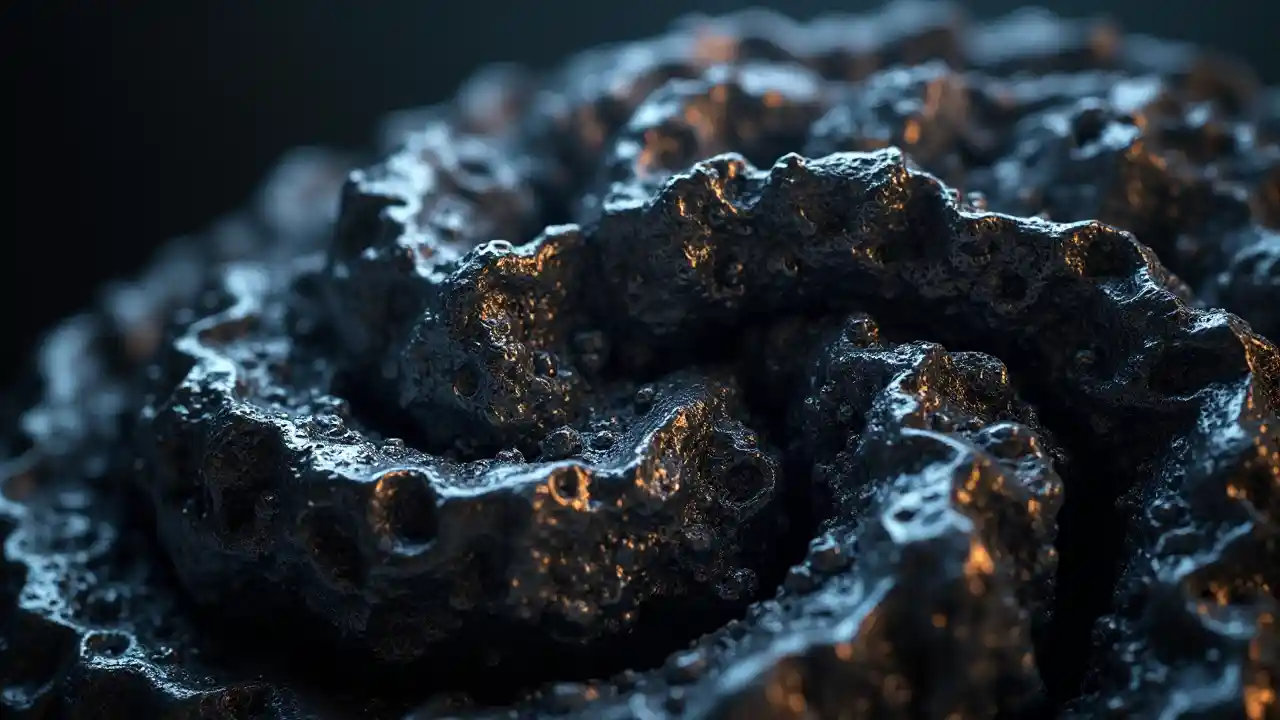 Sculpture ya Ferrofluid ya Fractal