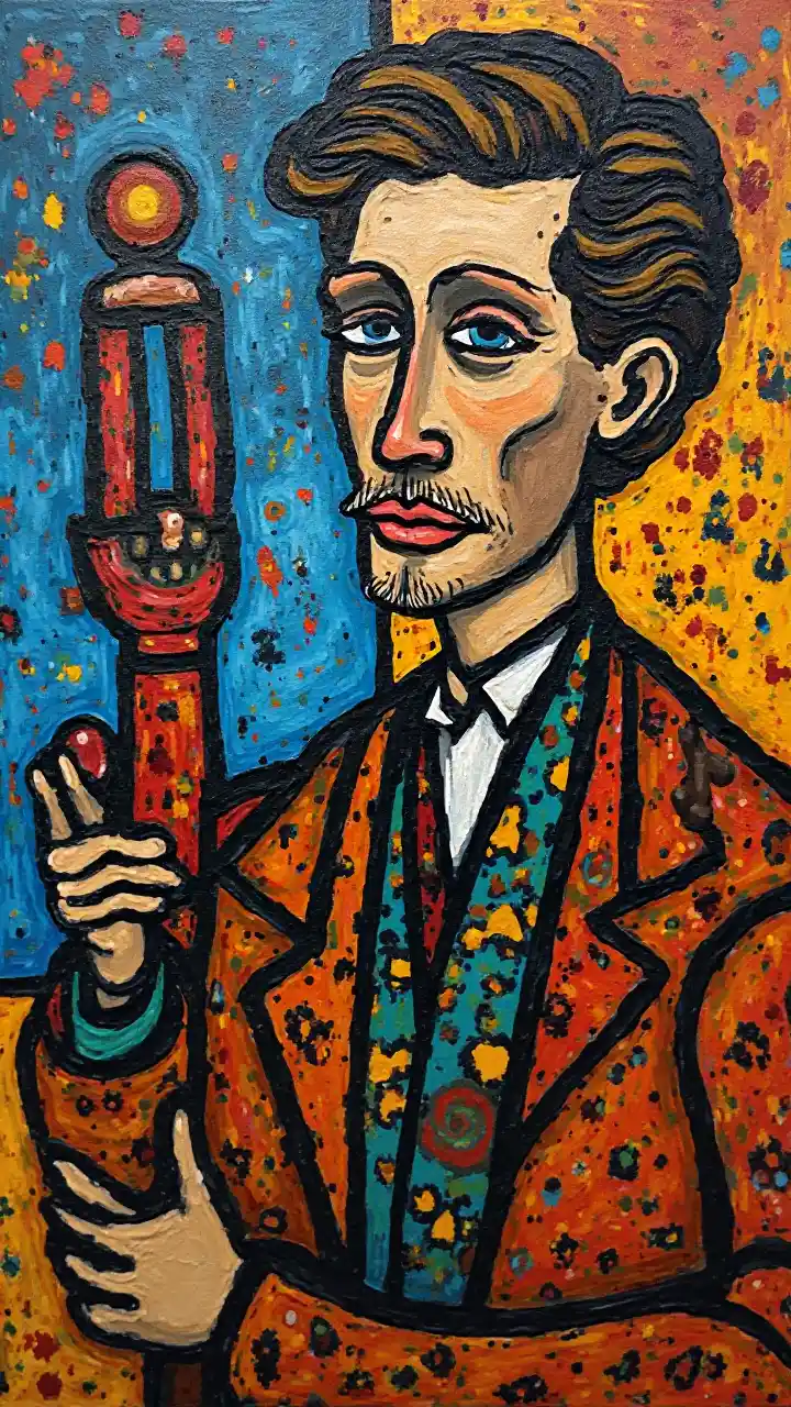 Picasso Kubisme QR Code