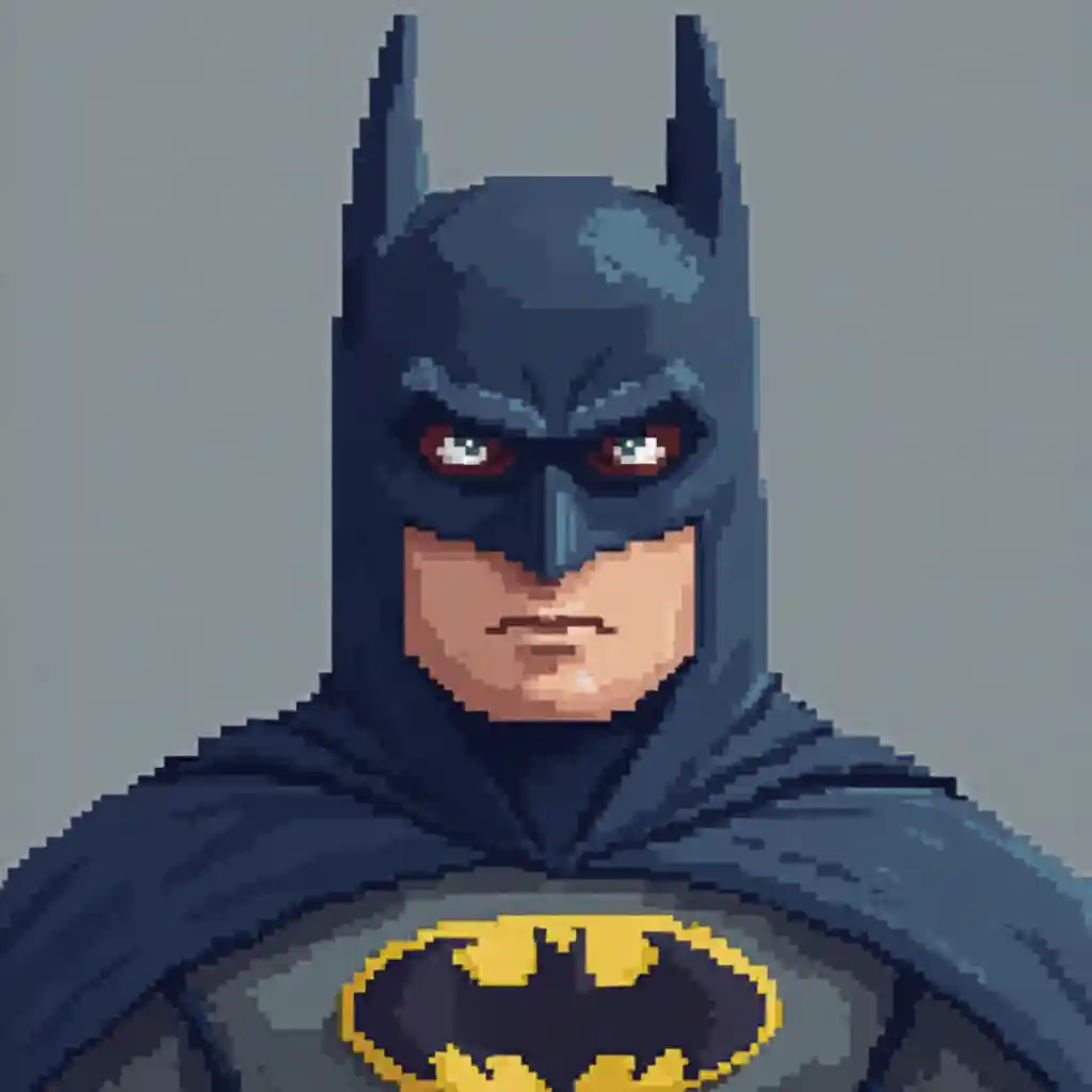 Pixel Art Batman