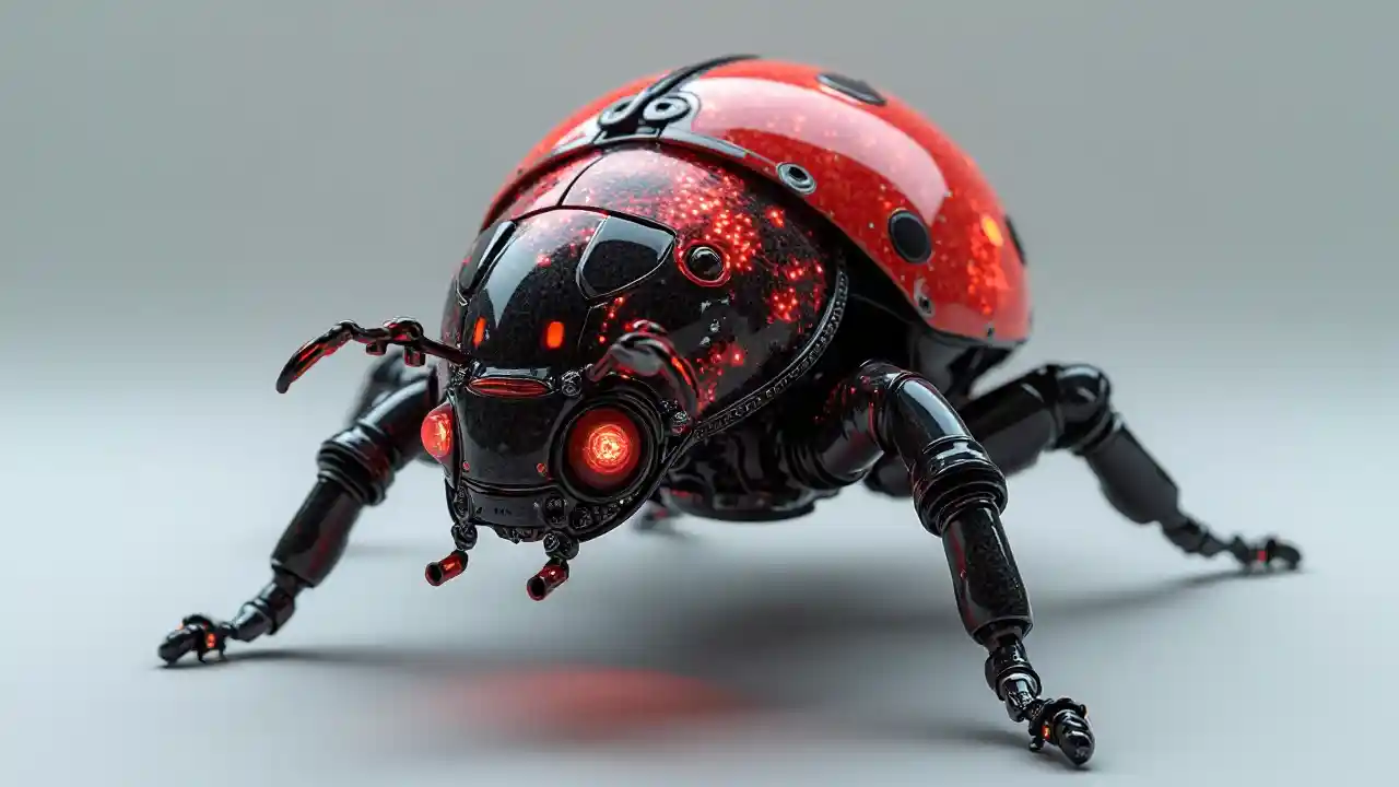 ਸਾਈਬਰਨੈਟਿਕ ਲੇਡੀਬੱਗ ਰੋਬੋਟ