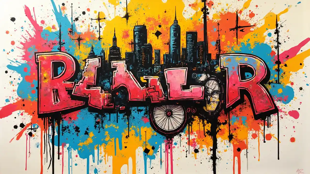 تصميم تعري الكتابة على الجدران