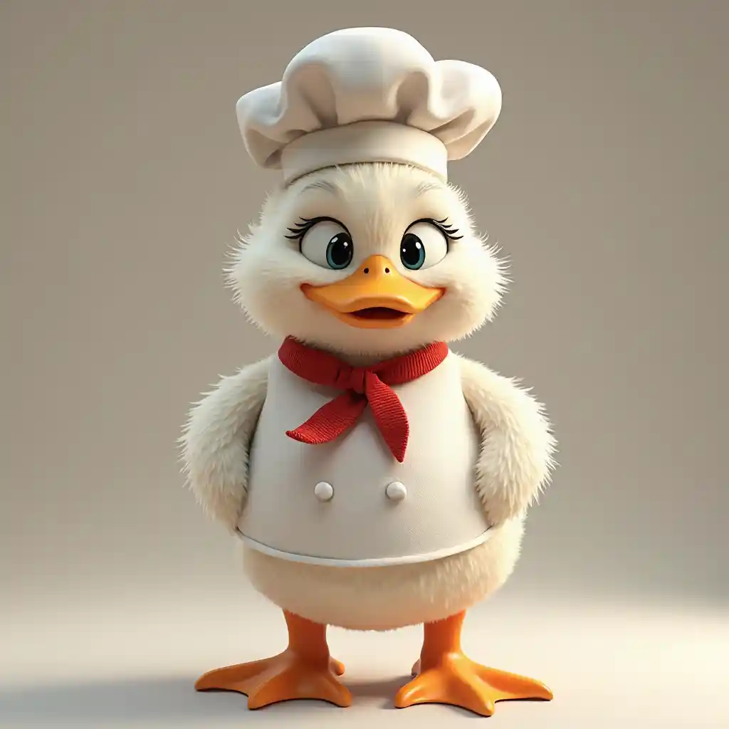 Duck Chef Unreal Render
