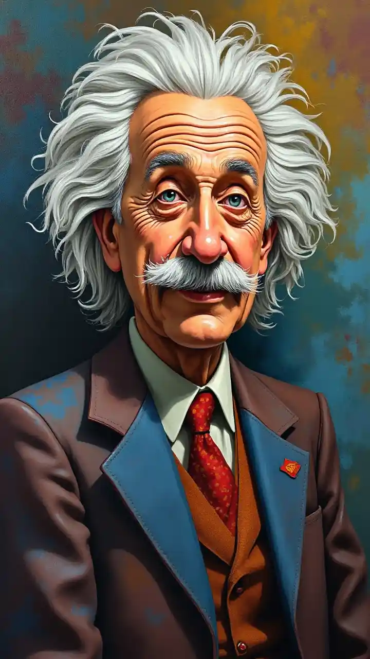 ਆਈਨਸਟਾਈਨ ਕਯੂਬਿਸਟ ਪੋਰਟਰੇਟ