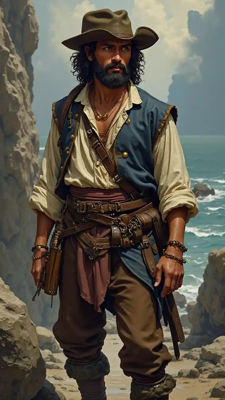 Robinson Crusoe Portrait