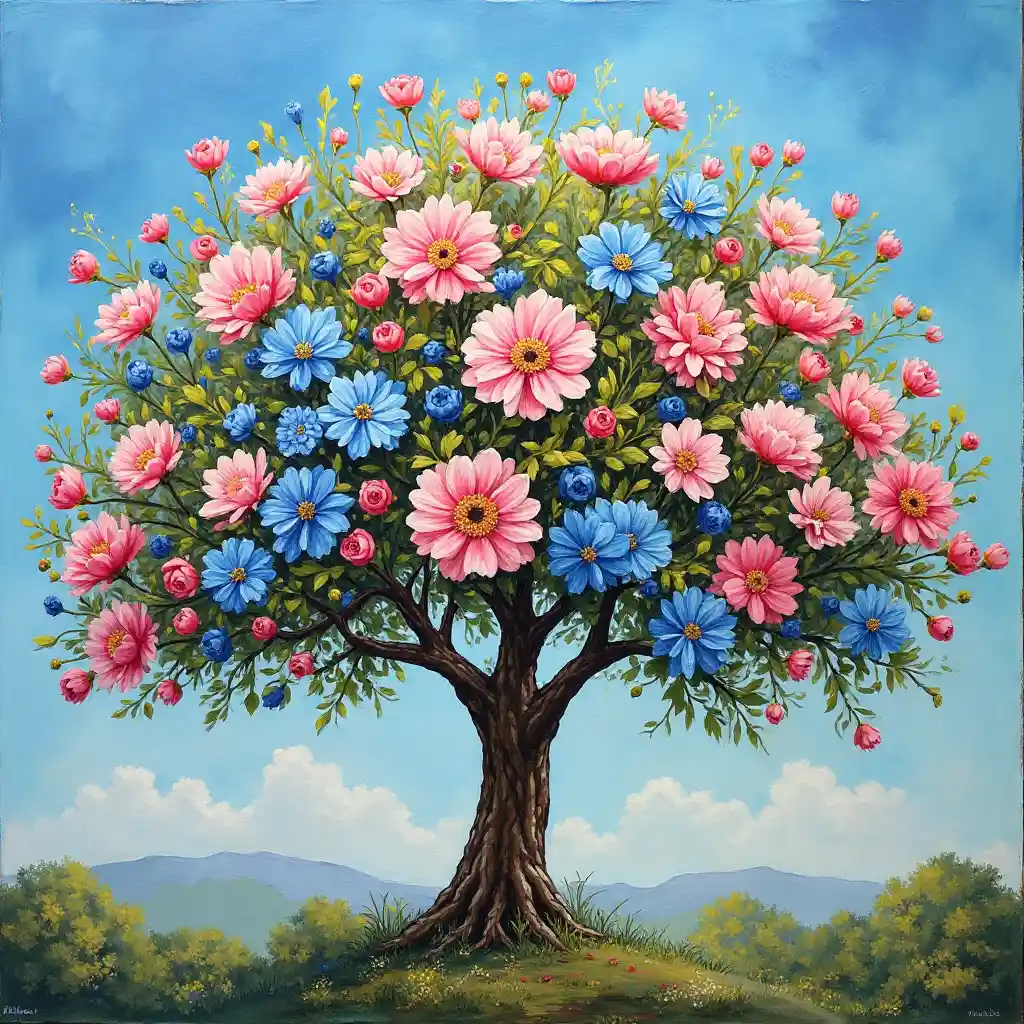 Maua Miti Vipepeo Sanaa