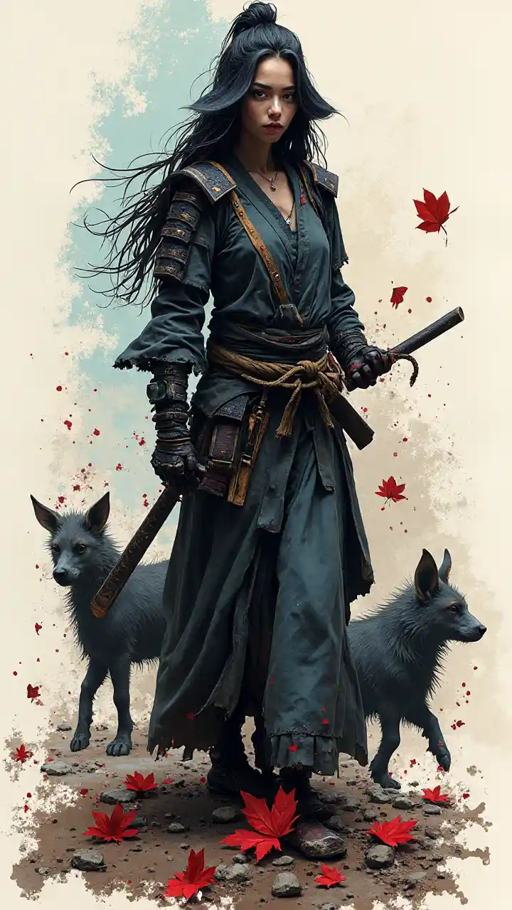 Sketch ya Samurai ya Giza